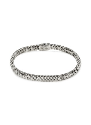 背面 - 点击放大 - JOHN HARDY - ‘Classic Chain’ Silver Medium Flat Chain Bracelet — Size UL
