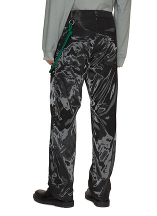 背面 - 点击放大 - SONG FOR THE MUTE - 绳结缀饰光泽长裤