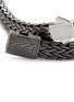 细节 - 点击放大 - JOHN HARDY - ‘Classic Chain’ Black Rhodium Plated Silver Medium Flat Chain Bracelet — Size UM