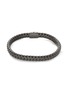 背面 - 点击放大 - JOHN HARDY - ‘Classic Chain’ Black Rhodium Plated Silver Medium Flat Chain Bracelet — Size UM