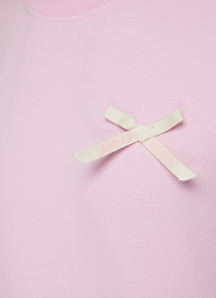  - JACQUEMUS - 蝴蝶结 T 恤