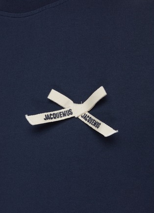  - JACQUEMUS - 蝴蝶结 T 恤