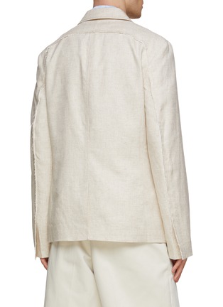 背面 - 点击放大 - JACQUEMUS - 混亚麻西服外套