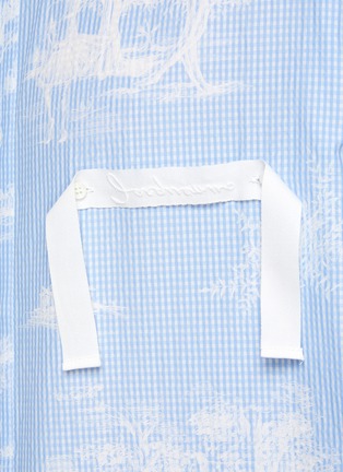  - JACQUEMUS - 树影格纹短袖衬衫