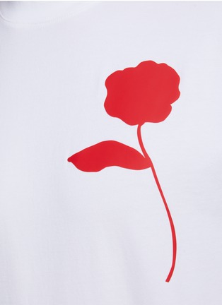  - JACQUEMUS - 花朵印花长袖 T 恤