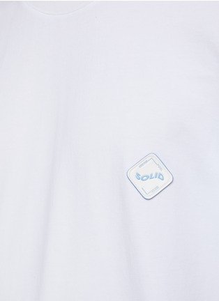  - SOLID HOMME - 倒影 LOGO 印花短袖 T 恤