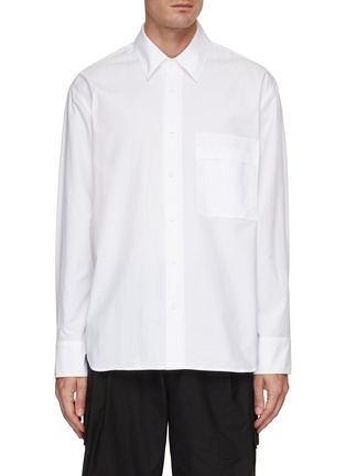 首图 - 点击放大 - SOLID HOMME - 贴片口袋衬衫