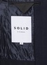  - SOLID HOMME - 针织领外套