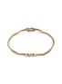 背面 - 点击放大 - JOHN HARDY - ‘Classic Chain’ 14K Gold Knotted Double Chain Manah Bracelet — Size UM