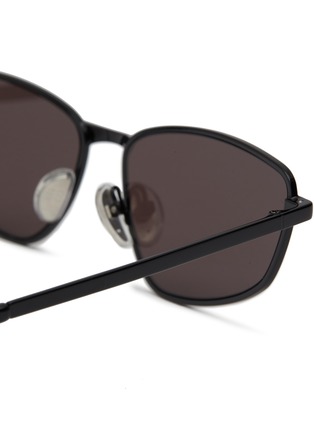 细节 - 点击放大 - BALENCIAGA - 金属飞行员太阳眼镜