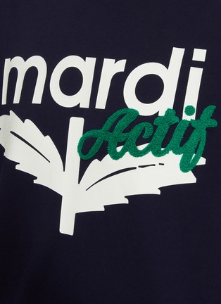  - MARDI MERCREDI - LOGO 印花短袖 T 恤