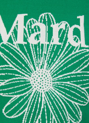  - MARDI MERCREDI - 花卉刺绣无袖针织衫