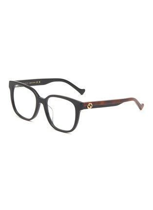 首图 - 点击放大 - GUCCI - 双色拼接腿平光眼镜