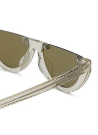 细节 - 点击放大 - SAINT LAURENT - 板材猫眼太阳眼镜