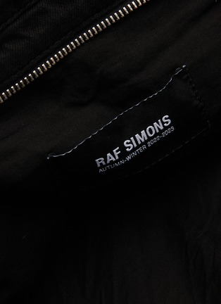 细节 - 点击放大 - RAF SIMONS - 印花帆布托特包