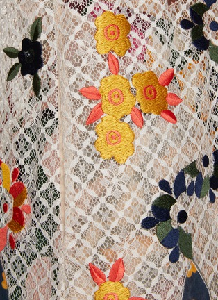  - STUDIO 133 BIYAN - 花卉刺绣蕾丝大衣