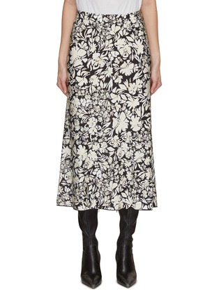 首图 - 点击放大 - JIL SANDER - 花卉印花半裙