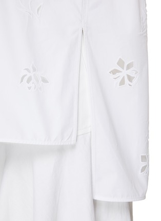  - JIL SANDER - 花卉镂空衬衫