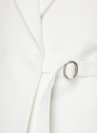  - JIL SANDER - 扣带西装背心