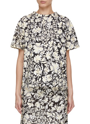 首图 - 点击放大 - JIL SANDER - 花卉印花短袖 T 恤