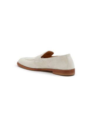  - BRUNELLO CUCINELLI - PENNY 绒面皮乐福平底鞋
