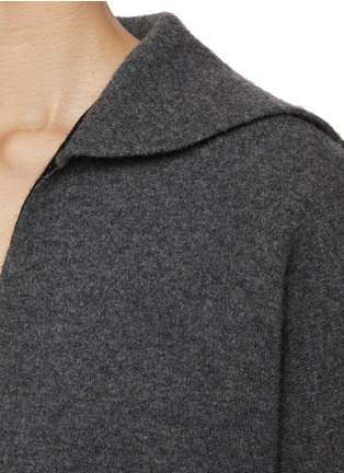  - JIL SANDER - 海军领针织衫