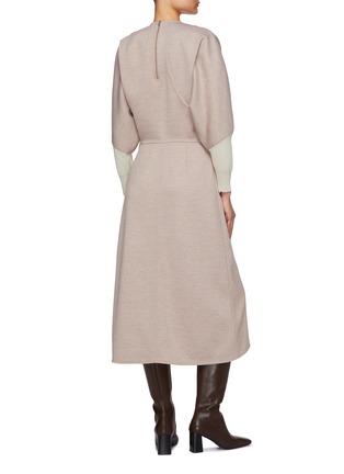 背面 - 点击放大 - JIL SANDER - 几何感拼接连衣裙