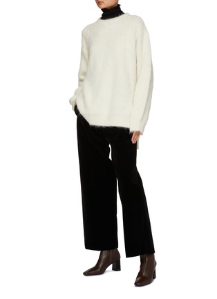 模特儿示范图 - 点击放大 - JIL SANDER - 毛绒绒套头毛衣