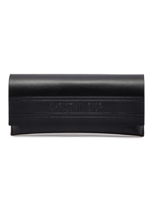 细节 - 点击放大 - DIOR - 玳瑁板材方框平光眼镜