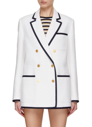 首图 - 点击放大 - VALENTINO GARAVANI - Double Breasted Tweed Blazer