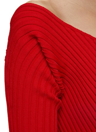  - JACQUEMUS - 短款 LOGO 金属搭扣罗纹针织开衫