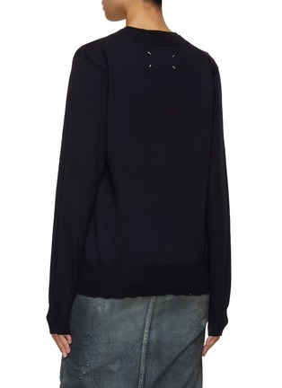 背面 - 点击放大 - MAISON MARGIELA - 刺绣开衫