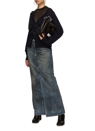 模特儿示范图 - 点击放大 - MAISON MARGIELA - 刺绣开衫