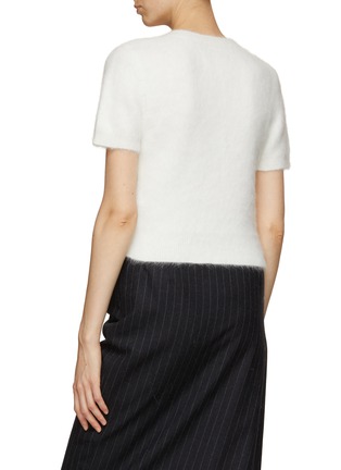 背面 - 点击放大 - MAISON MARGIELA - 短袖开襟毛衣