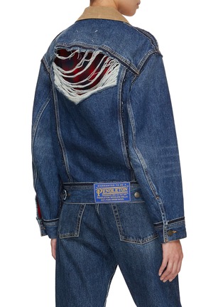 背面 - 点击放大 - MAISON MARGIELA - X PENDLETON 牛仔夹克