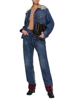 模特儿示范图 - 点击放大 - MAISON MARGIELA - X PENDLETON 牛仔夹克