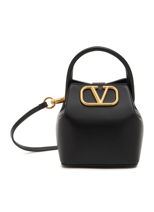 首图 - 点击放大 - VALENTINO GARAVANI - VLogo Leather Mini Bucket Bag