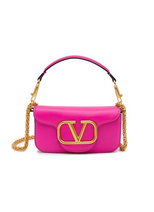 首图 - 点击放大 - VALENTINO GARAVANI - Small Locò Leather Shoulder Bag