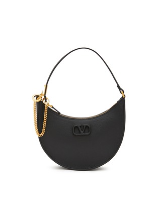 首图 - 点击放大 - VALENTINO GARAVANI - VLogo Grained Leather Mini Hobo Bag