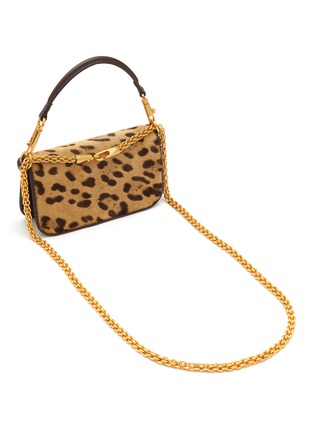 细节 - 点击放大 - VALENTINO GARAVANI - Small Locó Leopard Print Shoulder Bag