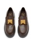 细节 - 点击放大 - VALENTINO GARAVANI - One Stud Leather Platform Loafers