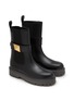 细节 - 点击放大 - VALENTINO GARAVANI - One Stud Leather Lug Sole Boots