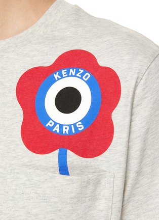  - KENZO - 口袋饰花朵印花 T 恤