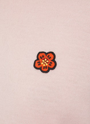  - KENZO - 花朵刺绣针织衫