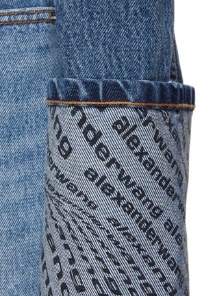  - ALEXANDERWANG - LOGO 短款牛仔外套