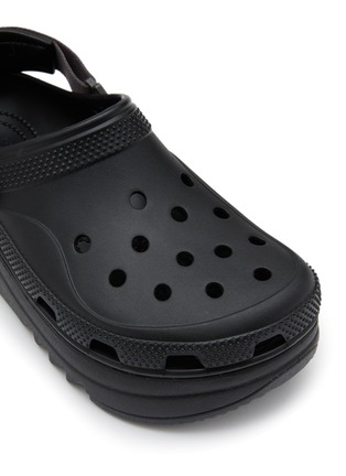 细节 - 点击放大 - CROCS - Hiker 2.0 Platform Sandals With Detachable Pouch