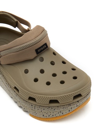 细节 - 点击放大 - CROCS - Hiker 2.0 Platform Sandals With Detachable Pouch
