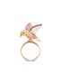 首图 - 点击放大 - MIO HARUTAKA - Bird 18k Rose White Yellow Gold Diamond Gemstone Ring — US 6.25