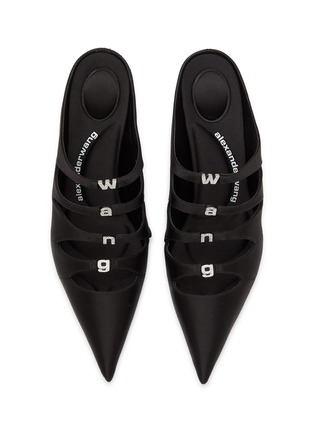细节 - 点击放大 - ALEXANDERWANG - LOLITA LOGO 字母多搭带穆勒鞋