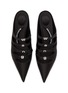 细节 - 点击放大 - ALEXANDERWANG - LOLITA LOGO 字母多搭带穆勒鞋